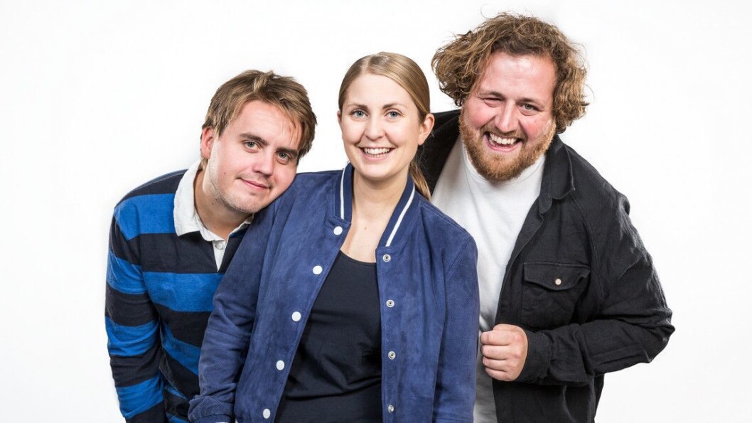 Markus Neby, Silje Nordnes og Ronny Brede Aase er programledertrioen i P3Morgen. Markus Neby, Silje Nordnes og Ronny Brede Aase er programledertrioen i P3Morgen.