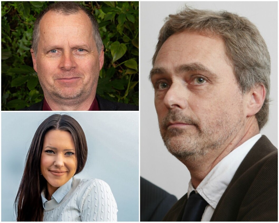 Jon Lurås i Løten MDG, Hilde Mari Bjørke i Løten SV og sjefredaktør Carsten Bleness i Hamar Arbeiderblad. Jon Lurås i Løten MDG, Hilde Mari Bjørke i Løten SV og sjefredaktør Carsten Bleness i Hamar Arbeiderblad.