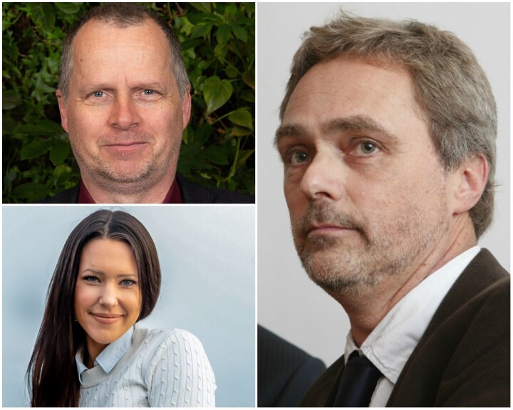 Jon Lurås i Løten MDG, Hilde Mari Bjørke i Løten SV og sjefredaktør Carsten Bleness i Hamar Arbeiderblad. Jon Lurås i Løten MDG, Hilde Mari Bjørke i Løten SV og sjefredaktør Carsten Bleness i Hamar Arbeiderblad.