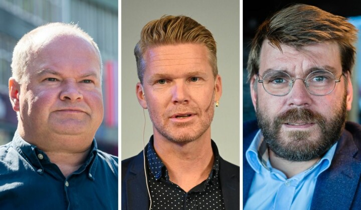 Trym Aafløy, Mats Rønning og Sigvald Sveinbjørnsson.