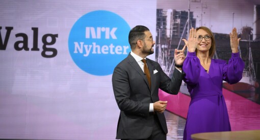 Vi ble med NRK bak kulissene under valget: Slik ser det ut i hjertet av nyhets­operasjonen