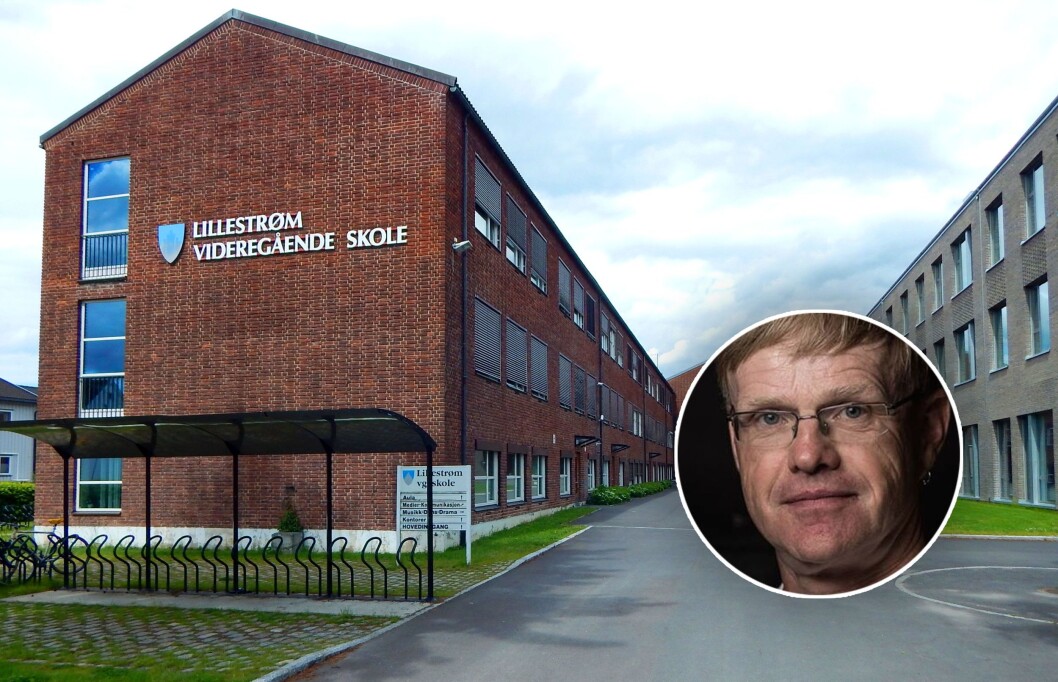 Gunnulv Hellesylt - innfelt på bilde av Lillestrøm VGS Gunnulv Hellesylt - innfelt på bilde av Lillestrøm VGS