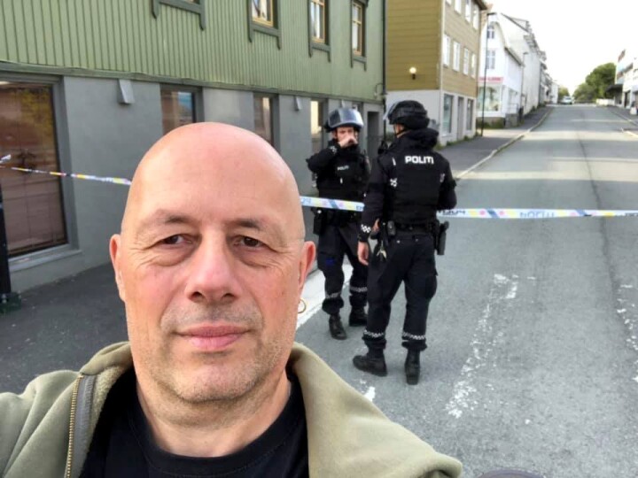 Leif Steinholt, journalist i Helgelands Blad.