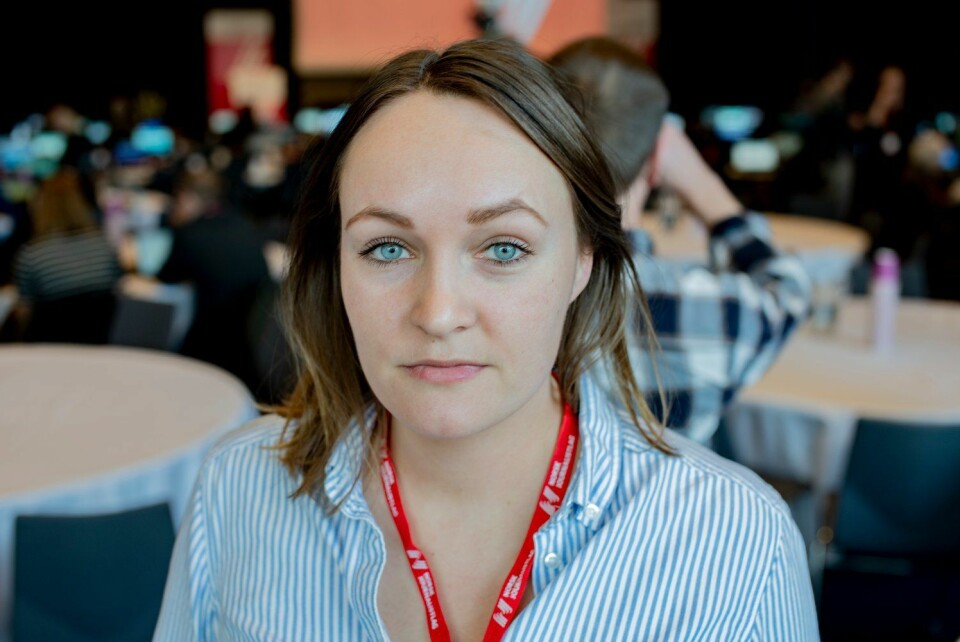 Journalist Silje Løvstad Thjømøe i iTromsø. Hun er også leder for NJ i Troms.