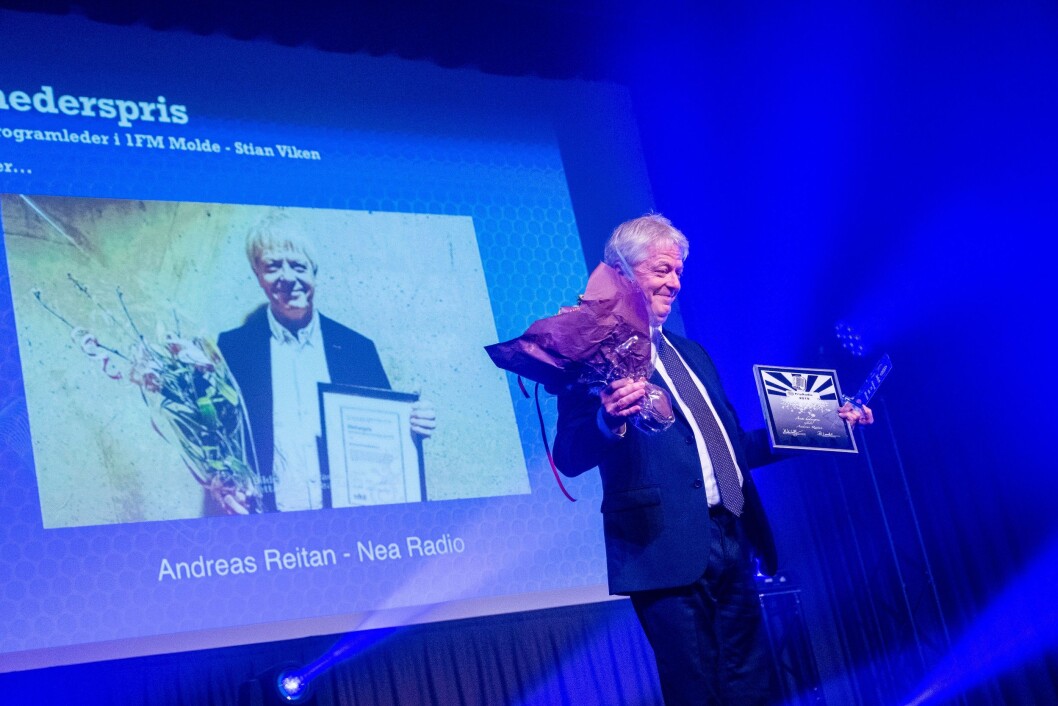 Årets hederspris ble gitt til Andreas Reitan fra Nea Radio. Årets hederspris ble gitt til Andreas Reitan fra Nea Radio.