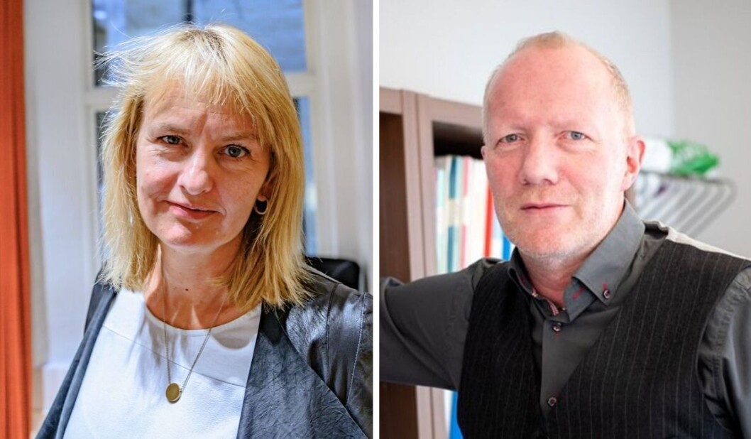 Radni Øgrey i MBL og Arne Jensen i Norsk Redaktørforening. Radni Øgrey i MBL og Arne Jensen i Norsk Redaktørforening.