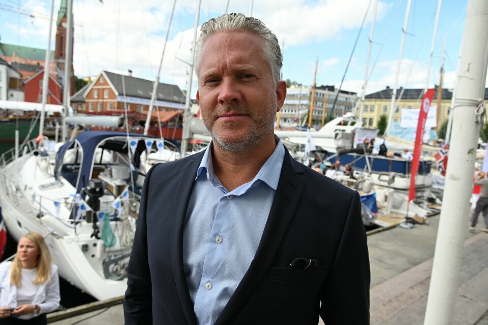 Retriever-sjef Espen Viskjer. Her på Arendalsuka 2019.