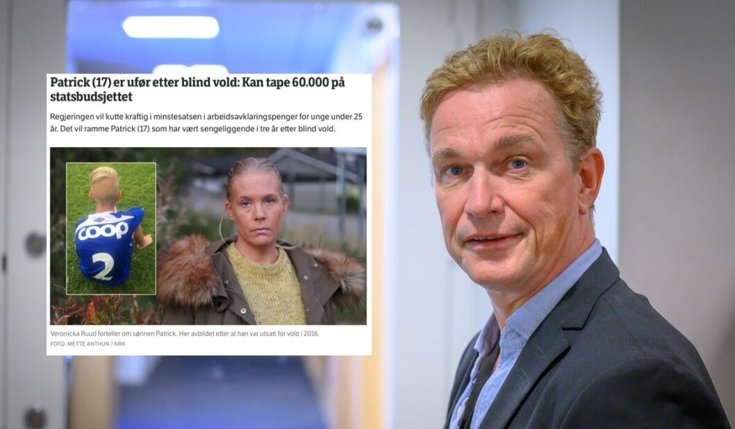 Slik såg saka ut på NRK-fronten. Espen Olsen Langfeldt er redaktør i NRK Direkte. Slik såg saka ut på NRK-fronten. Espen Olsen Langfeldt er redaktør i NRK Direkte.