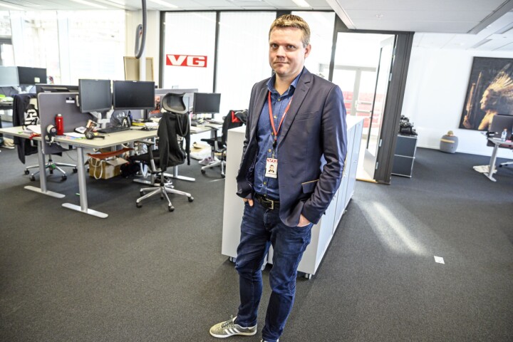 Lars Håkon Grønning har holdt hus hos VG i 15 år.