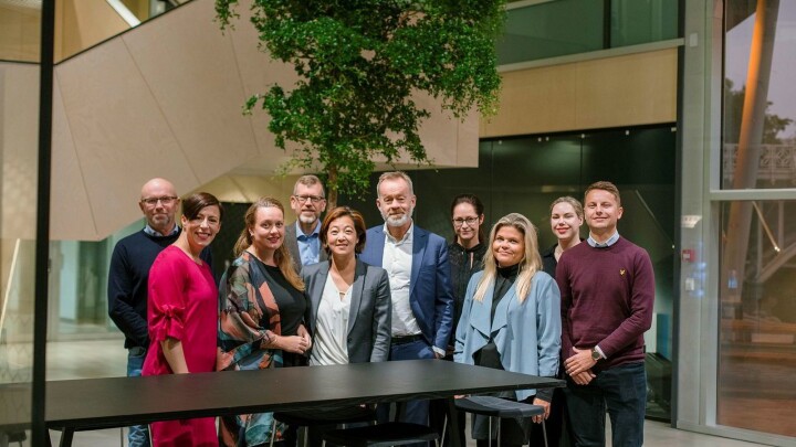 Fra venstre: Bjarne D. Erichsen, Ingeborg Volan, Julie Lundgren, Kjetil B. Alstadheim, Hege Kosberg, Amund Djuve, Janne Johannessen, Tinna Gudmundsdottir, Live F. Thorsen, Fredrik Loennecken.