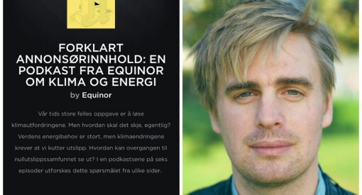 MDG-Trædal raser mot Equinor-annonse i Aften­postens Forklart-podkast: – En skam