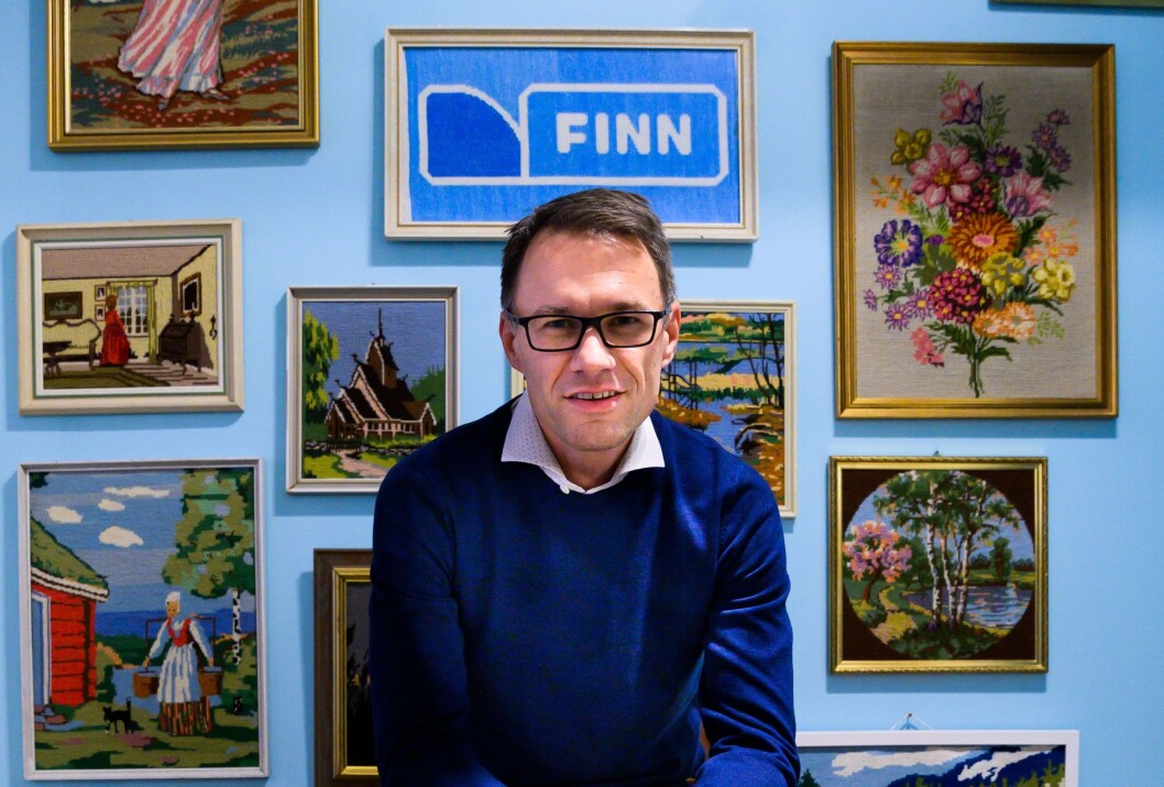 Finn.no-sjef Christian Printzell Halvorsen. Finn.no-sjef Christian Printzell Halvorsen.