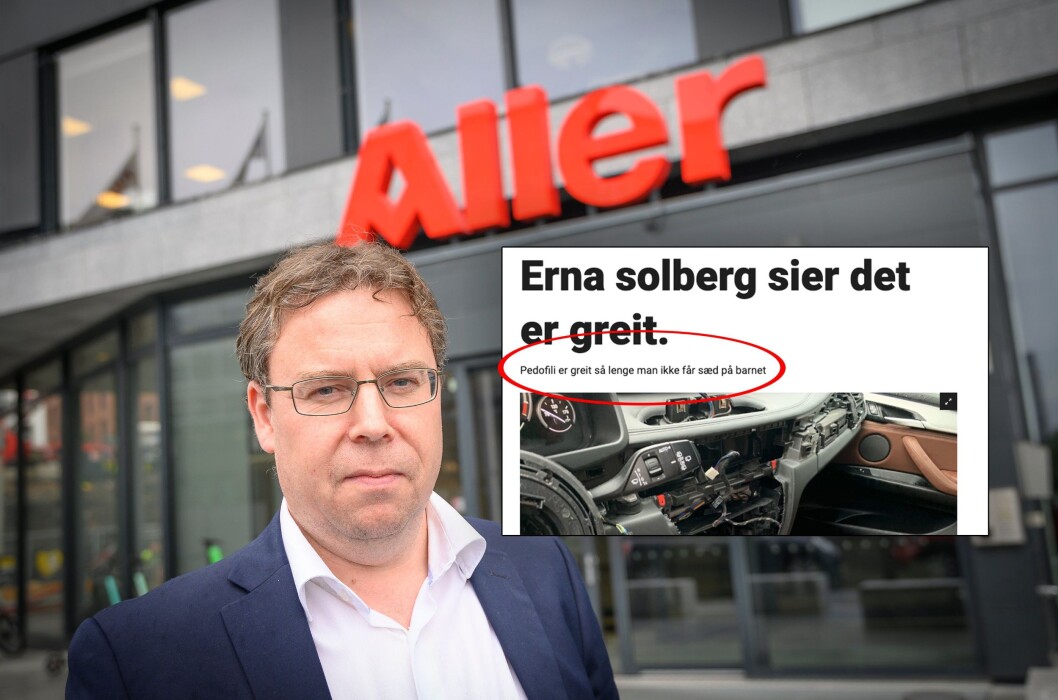 Nyhetsredaktør Frode Hansen i Dagbladet. Innfelt: Artikkelen de nå har slettet innholdet i. Nyhetsredaktør Frode Hansen i Dagbladet. Innfelt: Artikkelen de nå har slettet innholdet i.