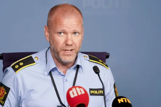 Seksjonssjef Rune Skjold ved Oslo politidistrikt. Seksjonssjef Rune Skjold ved Oslo politidistrikt.