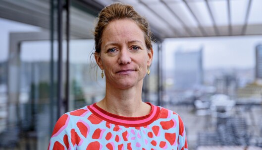 Konsernsjef i NHST, Hege Yli Melhus Ask, her under Medienettverkets høstmøte 2019. Konsernsjef i NHST, Hege Yli Melhus Ask, her under Medienettverkets høstmøte 2019.
