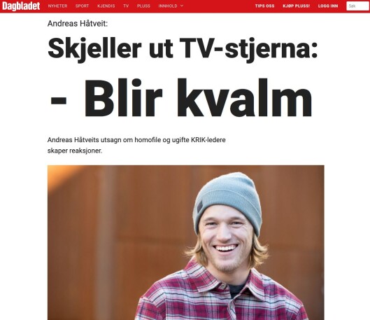 Slik ser Dagbladet-saken ut Slik ser Dagbladet-saken ut