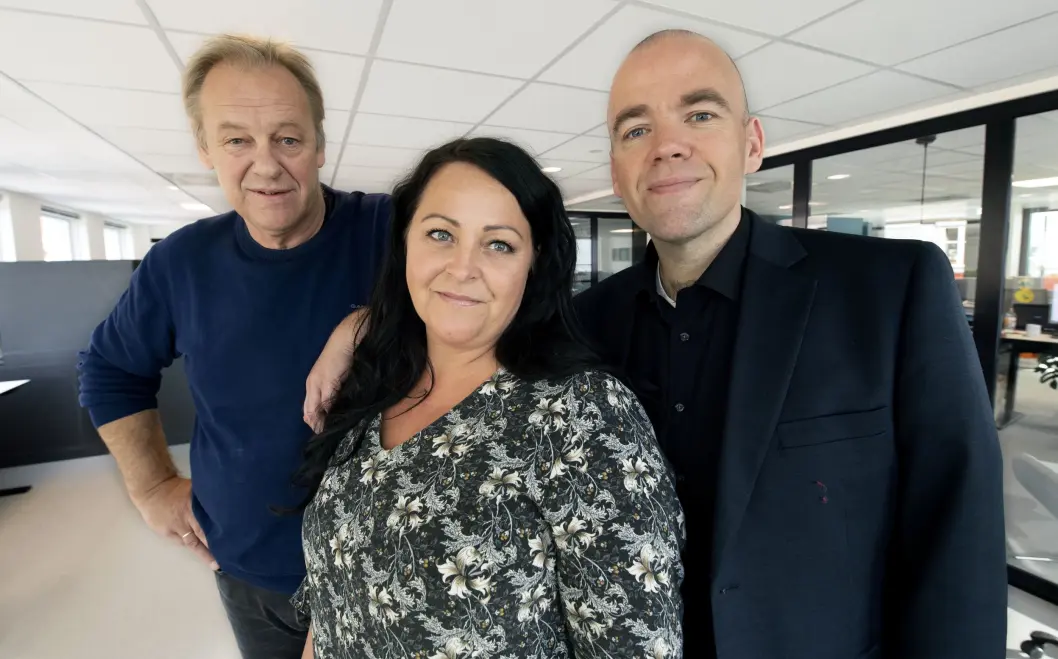 Tore Feiring, Sol Vår Haukaas Olsen og Tom Martin Kj. Hartviksen Tore Feiring, Sol Vår Haukaas Olsen og Tom Martin Kj. Hartviksen