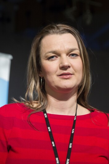 Hege Iren Frantzen, leder i Norsk Journalist. Hege Iren Frantzen, leder i Norsk Journalist.
