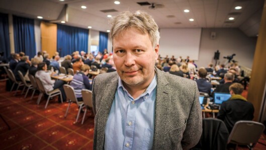 Skjalg Fjellheim, politisk redaktør i Nordlys. Skjalg Fjellheim, politisk redaktør i Nordlys.