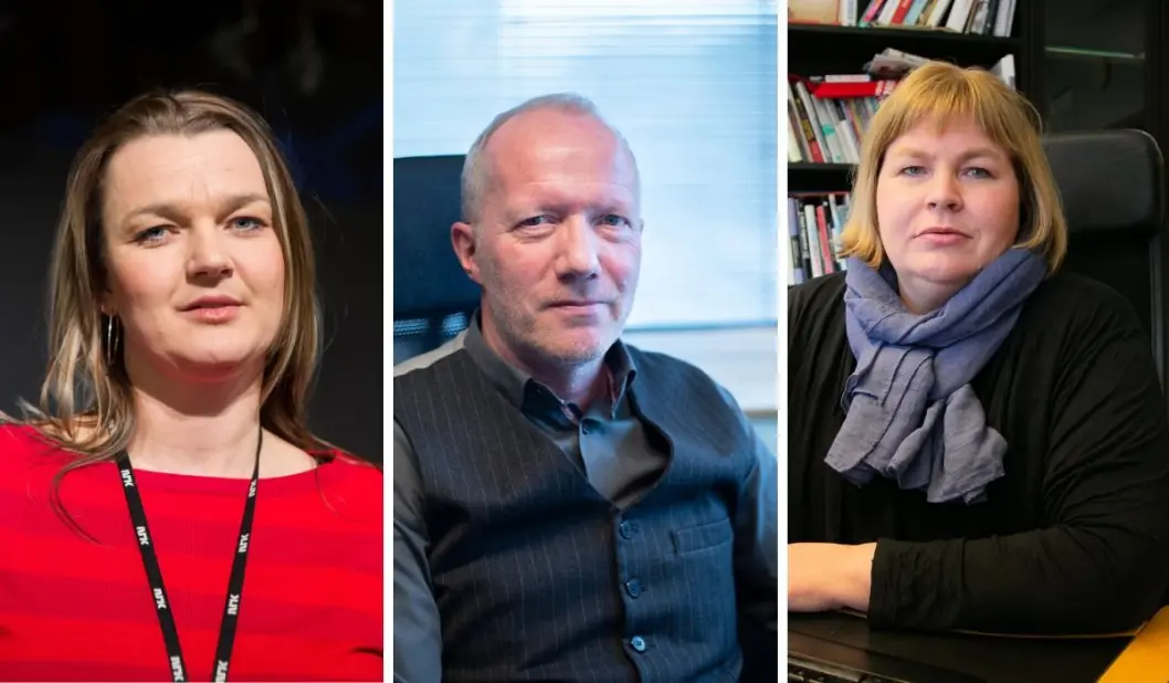 Hege iren Frantzen, Arne Jensen og Elin Floberghagen. Hege iren Frantzen, Arne Jensen og Elin Floberghagen.