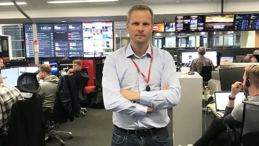 Trond Olav Skrunes, leder i nyhetsavdelingen i VG. Trond Olav Skrunes, leder i nyhetsavdelingen i VG.
