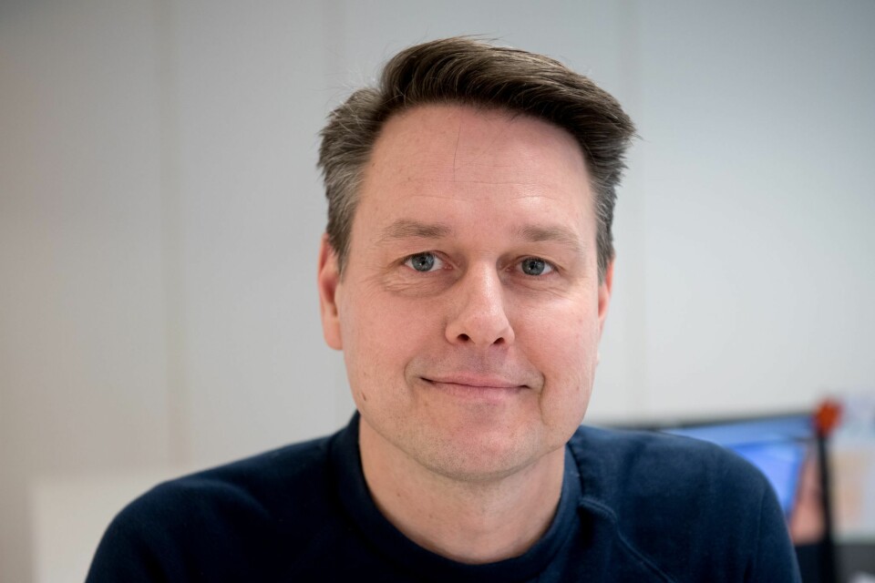 Redaktør Jørund Kopren i TV Vest.