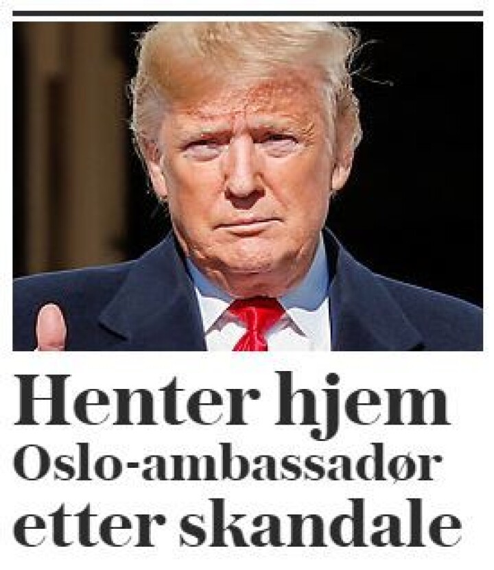 Hentet fra VG-fronten.