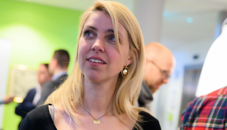 Sjefredaktør Alexandra Beverfjord i Dagbladet.
