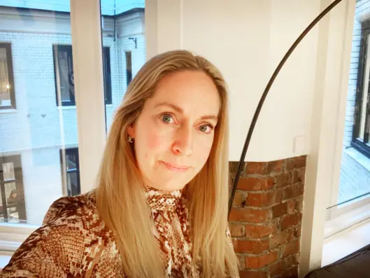 Trine Ohrberg i MBL. Trine Ohrberg i MBL.