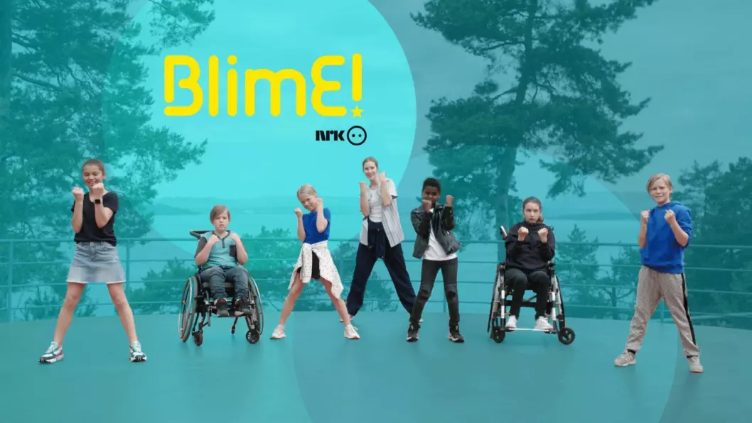 Hvert år arrangerer NRK Super en vennskapskampanje kalt BlimE. Illustrasjon: NRK