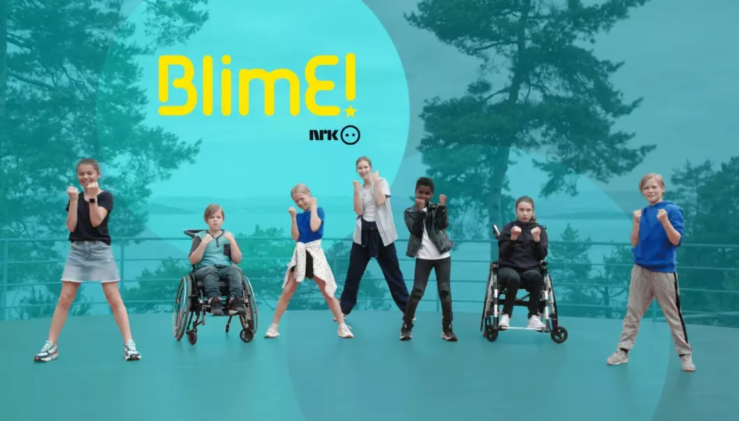 Hvert år arrangerer NRK Super en vennskapskampanje kalt BlimE. Illustrasjon: NRK