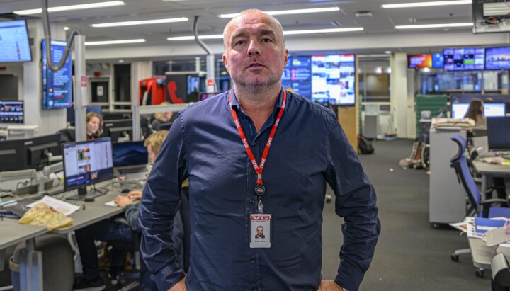 Robert Simsø i VG. Robert Simsø i VG.
