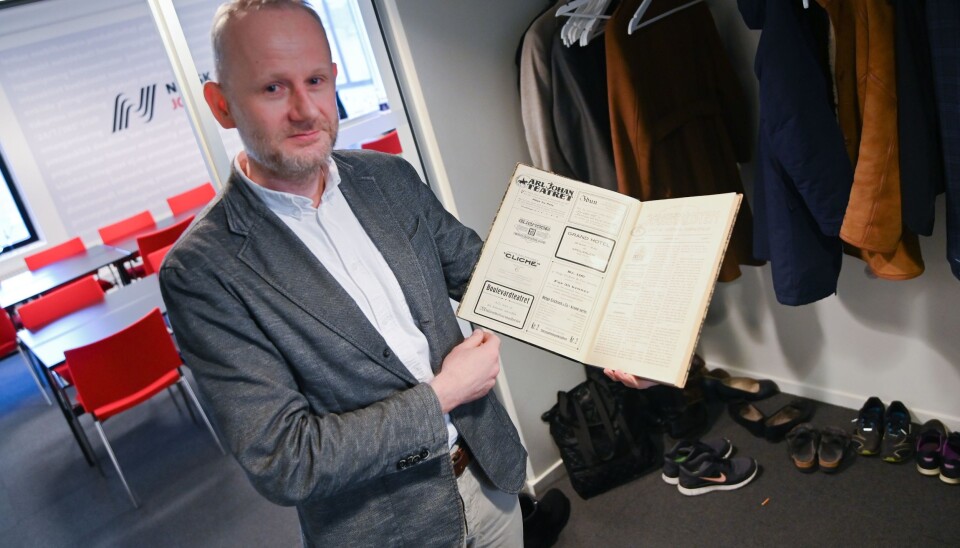 Redaktør Roger Aarli-Grøndalen i fagbladet Journalisten. Her i deres lokaler hos Norsk Journalistlag i Oslo. Redaktør Roger Aarli-Grøndalen i fagbladet Journalisten. Her i deres lokaler hos Norsk Journalistlag i Oslo.