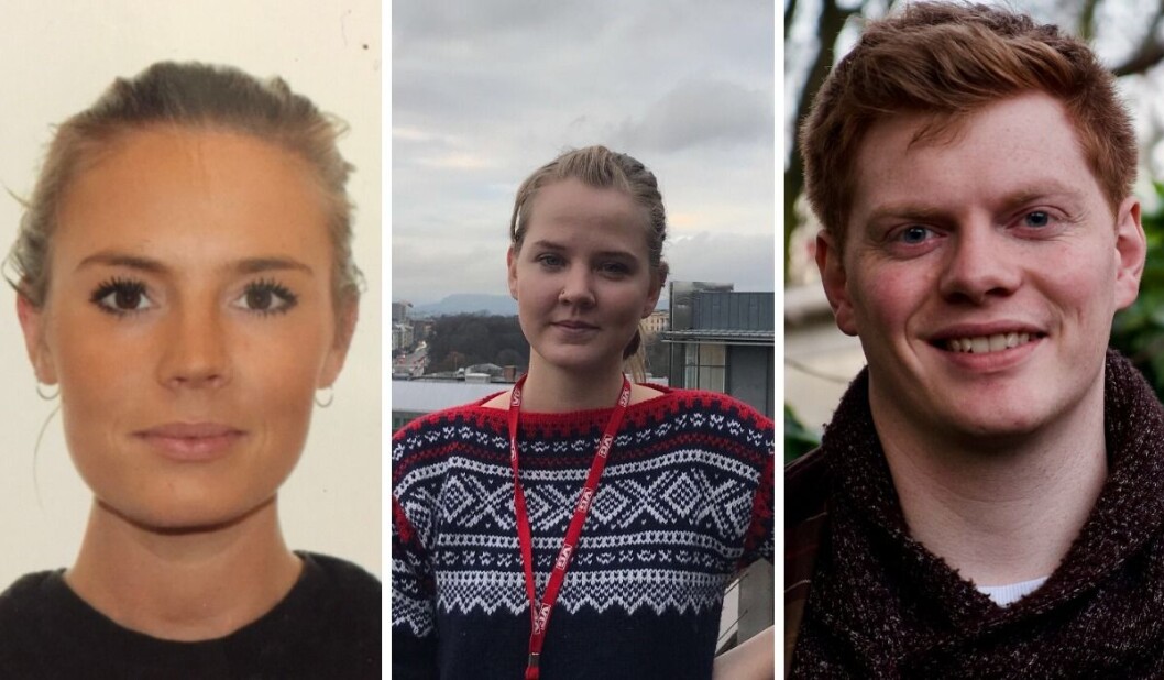 Ane Muladal, Martha Holmes og Eirik Røsvik. Ane Muladal, Martha Holmes og Eirik Røsvik.