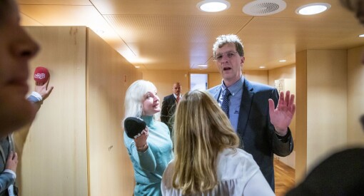 Journalistar misnøgd etter presseseanse med Sylvi Listhaug: – Ikkje haldbart