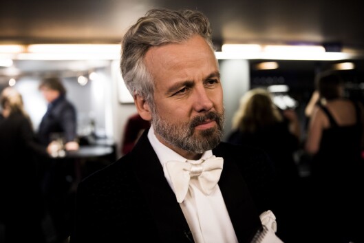 Ari Behn intervjua under Kjendisgallaen 2016. Ari Behn intervjua under Kjendisgallaen 2016.