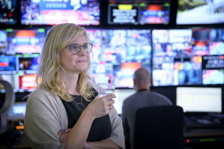 Nyheitsredaktør Karianne Solbrække i TV 2.