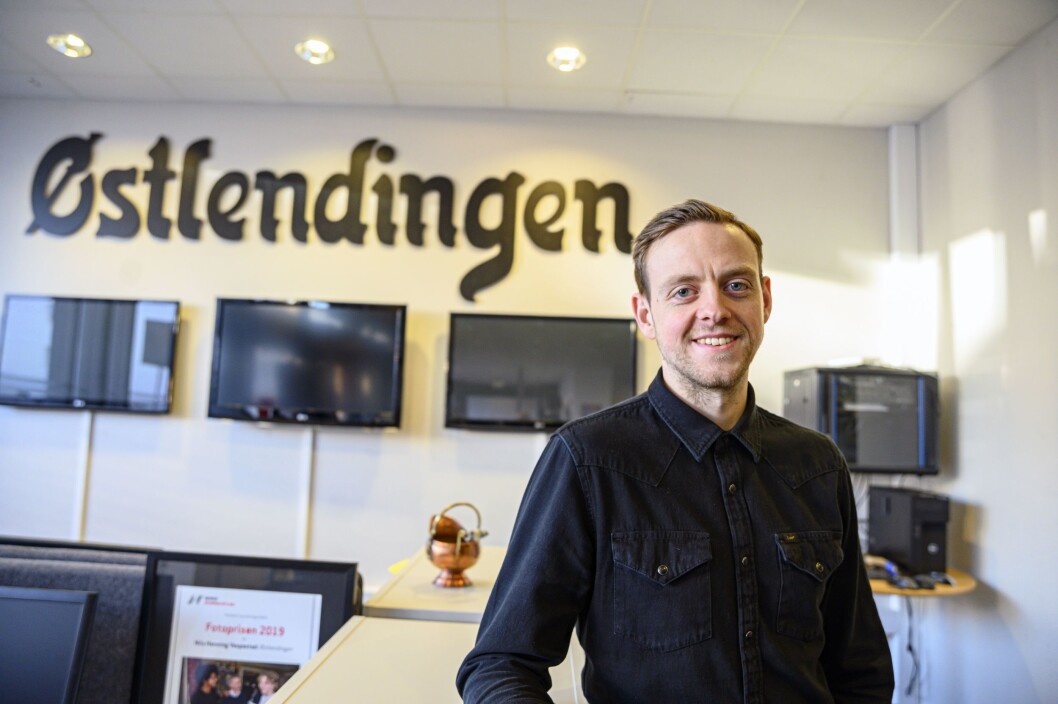 Truls Sylvarnes overtok styringen i Østlendingen i fjor høst. Truls Sylvarnes overtok styringen i Østlendingen i fjor høst.