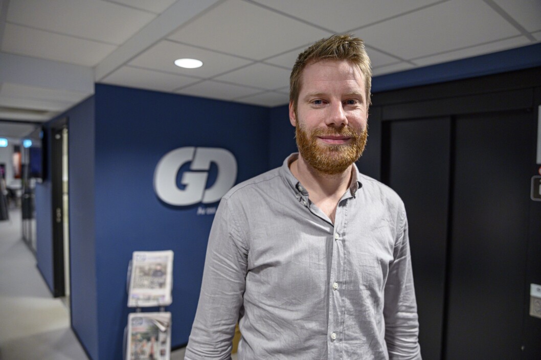 Reidar Kjæstad, nyhetsredaktør i GD. Reidar Kjæstad, nyhetsredaktør i GD.