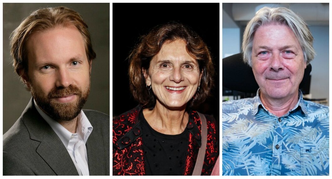 Utenrikssjef Sigurd Falkenberg Mikkelsen i NRK, utenrikskorrespondent Sidsel Wold i NRK og redaktør og kommentator Erik Stephansen i Nettavisen. Utenrikssjef Sigurd Falkenberg Mikkelsen i NRK, utenrikskorrespondent Sidsel Wold i NRK og redaktør og kommentator Erik Stephansen i Nettavisen.