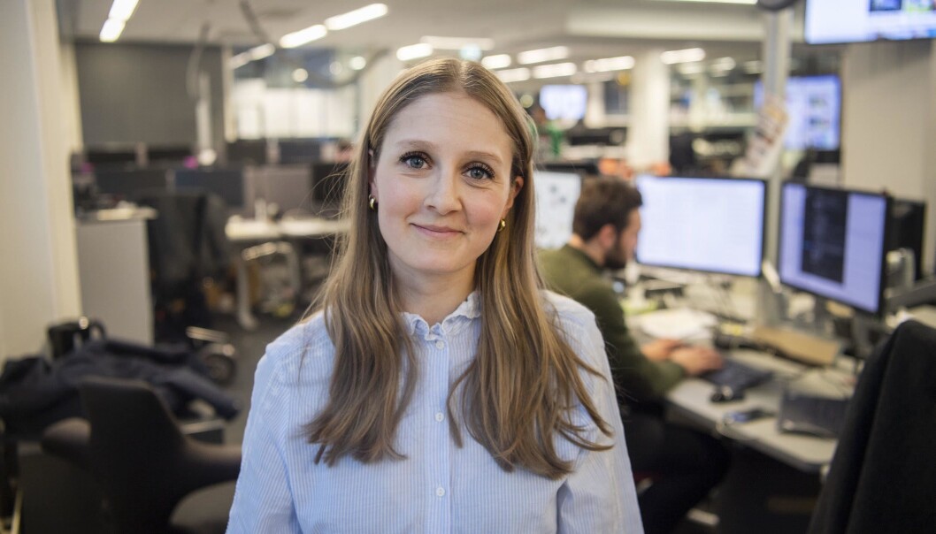 Mina Liavik Karlsen skal lede E24s nyhetsarbeid fremover. Mina Liavik Karlsen skal lede E24s nyhetsarbeid fremover.