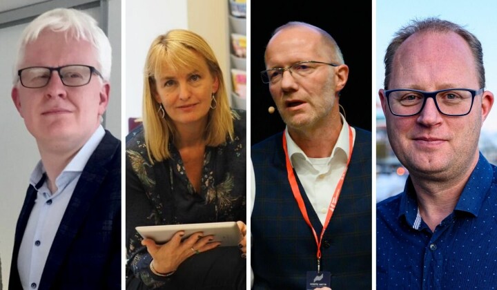 Dag Idar Tryggestad, Randi Øgrey, Arne jensen og Tomas Bruvik deler sine forventinger til ny kulturminister.