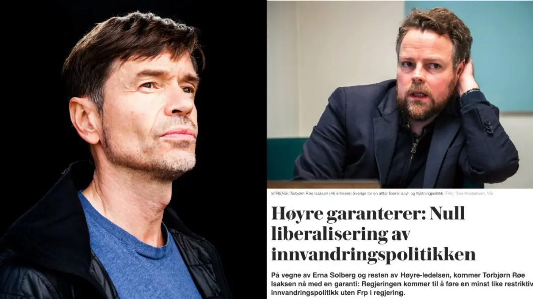 Kjetil Rolness og VGs artikkel. Kjetil Rolness og VGs artikkel.