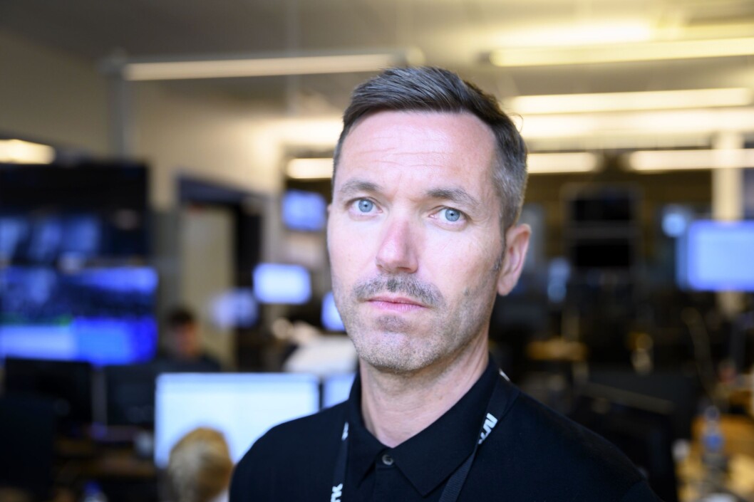 Fagredaktør Marius Tetlie i NRK Nyheter. Fagredaktør Marius Tetlie i NRK Nyheter.