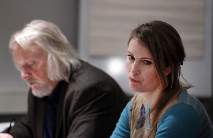 Per Edgar Kokkvold og Eva Sannum, her fra et møte i Pressens Faglige Utvalg (PFU) tilbake i 2011. Foto: Erlend Aas / Scanpix