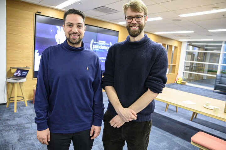 VGTV-duo vant Sundance-pris - i dag ble de hedret på desken: – Veldig overveldende