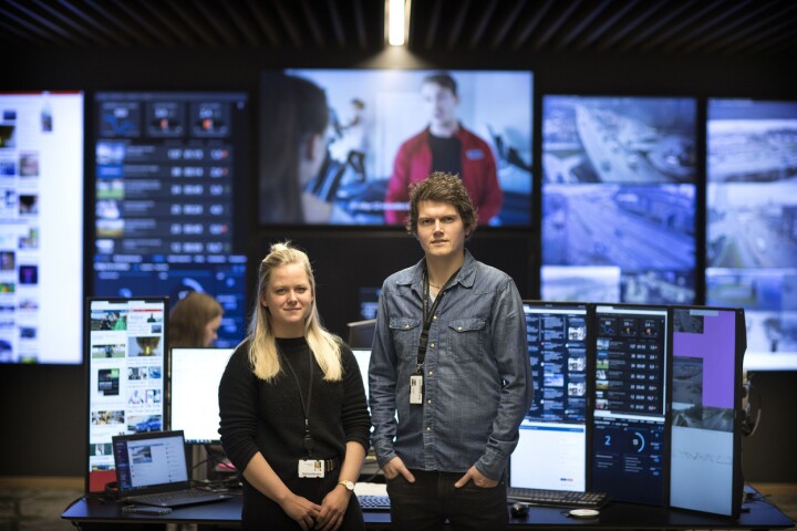Eirin Margrethe Fidje (27) og Elling Svela (41) er ansatt som nyhetssjefer i Fædrelandsvennen