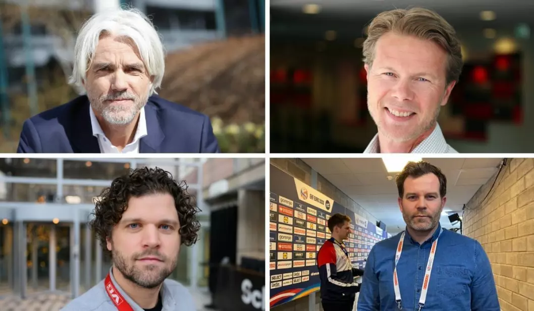 Hverken Egil Sundvor (NRK), Morten Johannessen (Eurosport/Discovery), Eirik Borud (VG) eller Eirik Fardal (Aftenposten) har noen kvinnelige meningsbærende kommentatorer for øyeblikket.