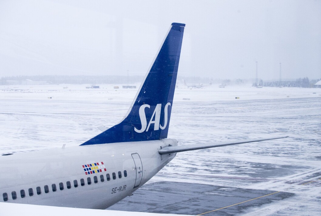 SAS har slettet reklamefilmen sin. SAS har slettet reklamefilmen sin.
