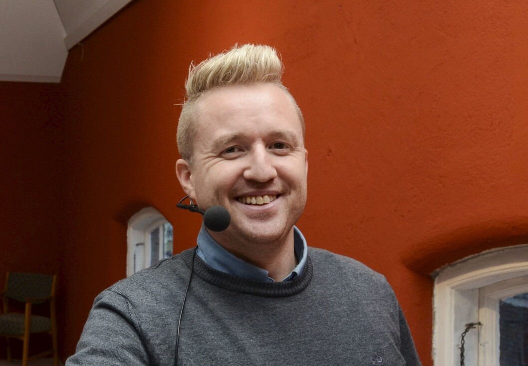 Eivind Dahle Sjåstad, redaktør i Hardanger Folkeblad. Eivind Dahle Sjåstad, redaktør i Hardanger Folkeblad.